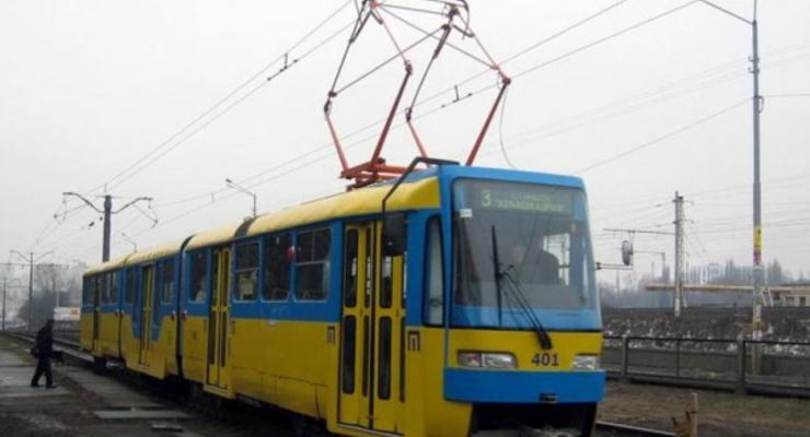 Водители киевских трамваев вышли на работу после забастовки