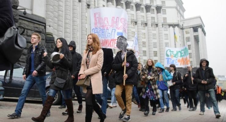 В Киеве профсоюз студентов выступит против подорожания проезда
