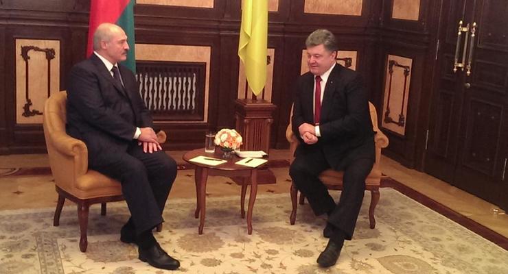 Телеканал и помощь с ЕС: о чем договорились Порошенко и Лукашенко