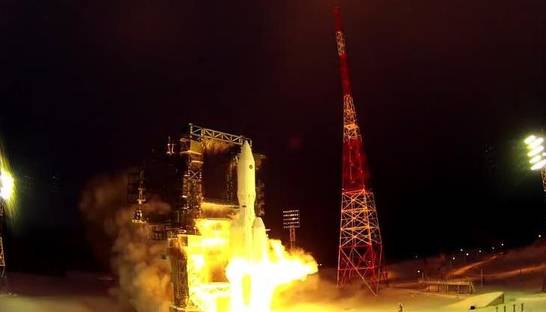 В России впервые запустили тяжелую ракету-носитель Ангара