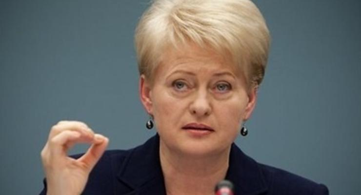 Президент Литвы отказалась ехать в Москву на День победы