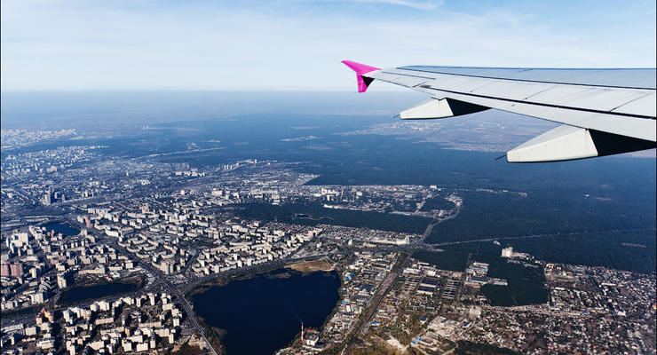 Киев с высоты: 20 фото из окна самолета