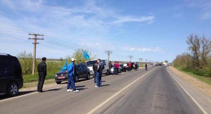 В Крым не пускают легковые автомобили