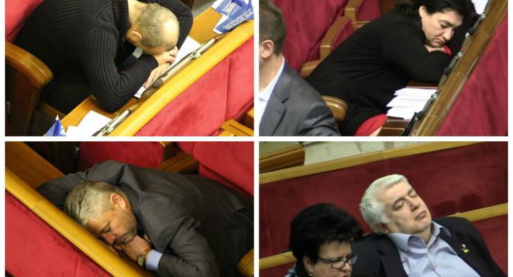 Сны про бюджет. Спящие депутаты в ночь на 29 декабря