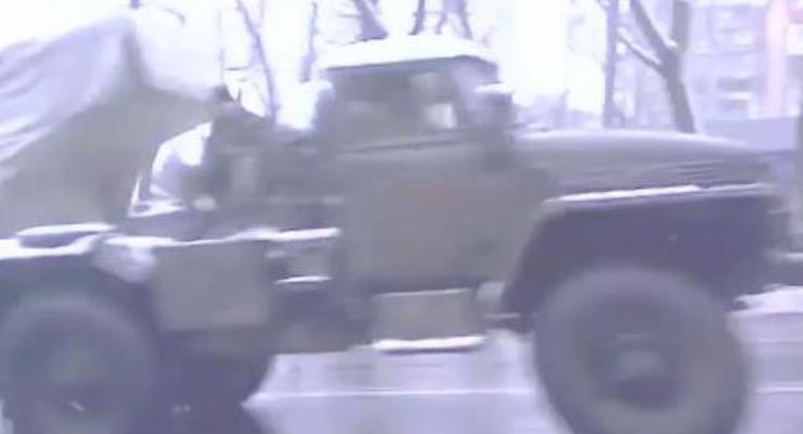 Обнародовано новое видео с установками "Град" в Донецке
