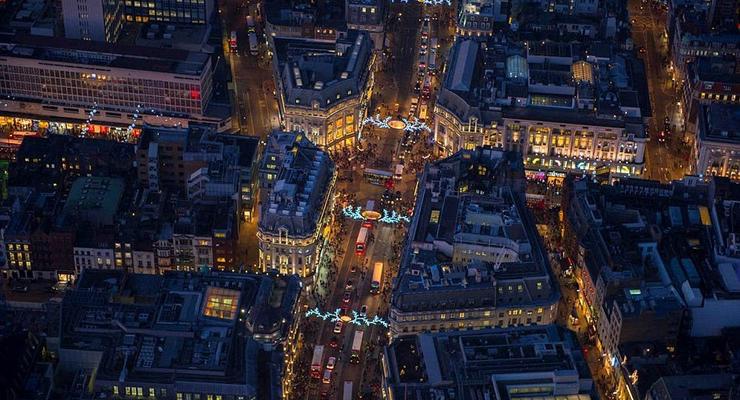 Британский фотограф показал Лондон-2014 с высоты птичьего полета