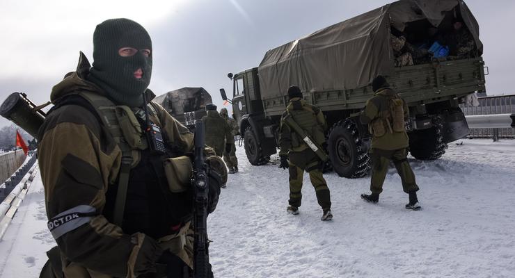 Потери в аэропорту Донецка и боевики в Горловке. Карта АТО за 15 января