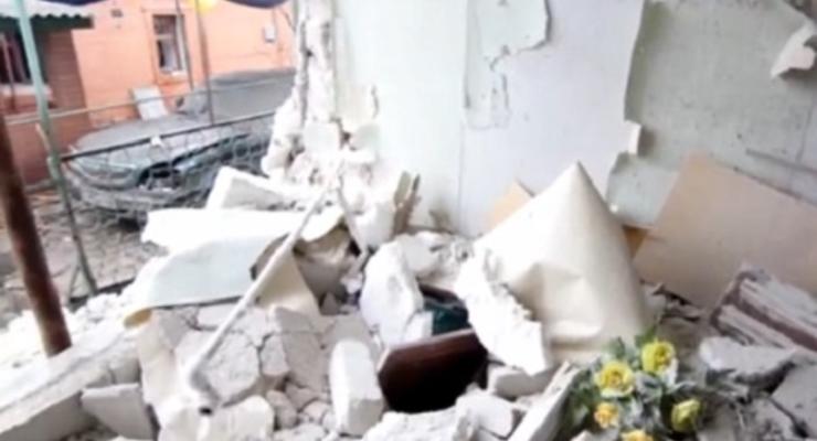 Появилось видео обстрелянного поселка Сартана под Мариуполем