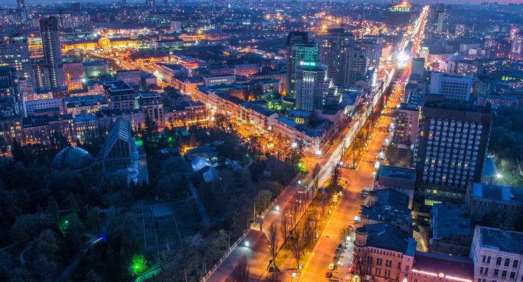 В Киеве переведут уличное освещение на LED-лампы