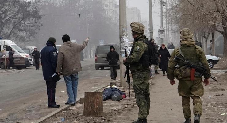Азов показал последствия обстрела Мариуполя