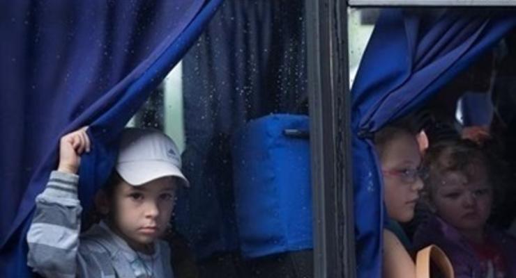 Из Красногоровки и Марьинки на Донбассе эвакуируют детей