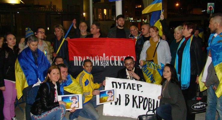 Митинги в поддержку Надежды Савченко прошли в Лиссабоне и Тель-Авиве