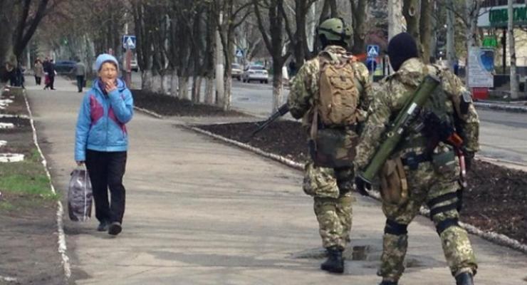 Российские военные воюют на Донбассе без опознавательных знаков