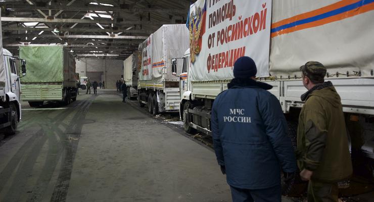 Очередной "конвой Путина" въехал в Украину без проверки Красным Крестом