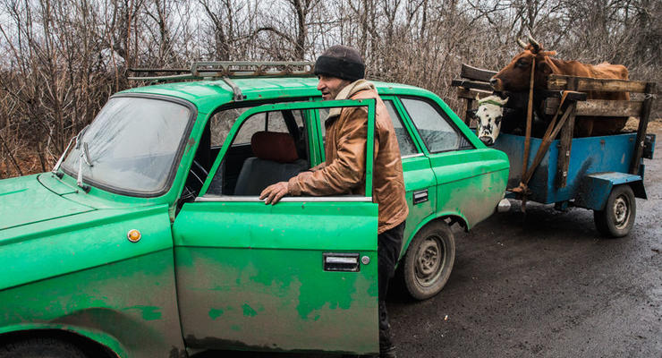 Фото недели: Беженцы Донбасса и гибель Скрябина