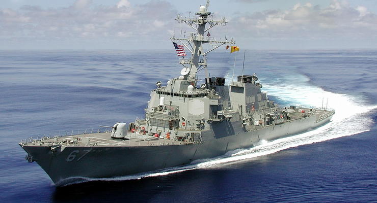 В Черное море 8 февраля войдет ракетный эсминец США