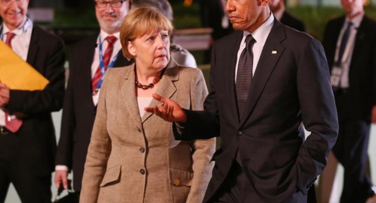 В Вашингтоне начались переговоры Обамы и Меркель по ситуации в Украине