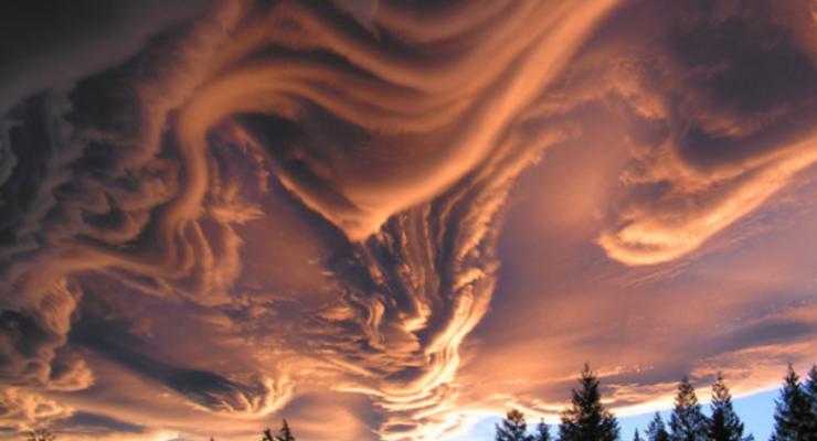 Неземная красота: самые удивительные облака