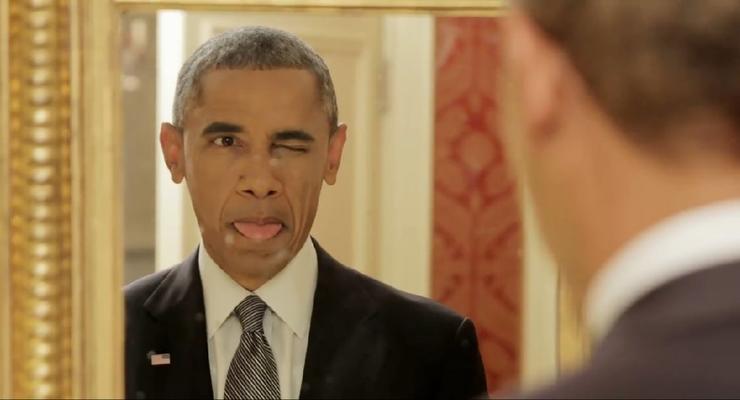 Обама с языком: Президент США снялся в социальной рекламе