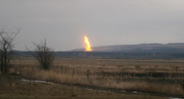 Боевики взорвали магистральный газопровод - Москаль