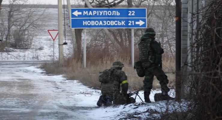 Бойцы "Азова" показали видео утреннего боя в Широкино