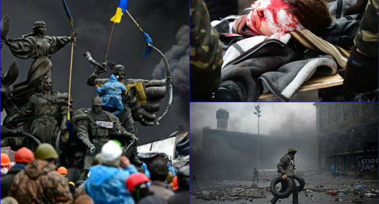 Кровавые дни Евромайдана: фото и видео-хроника боев 18-20 февраля