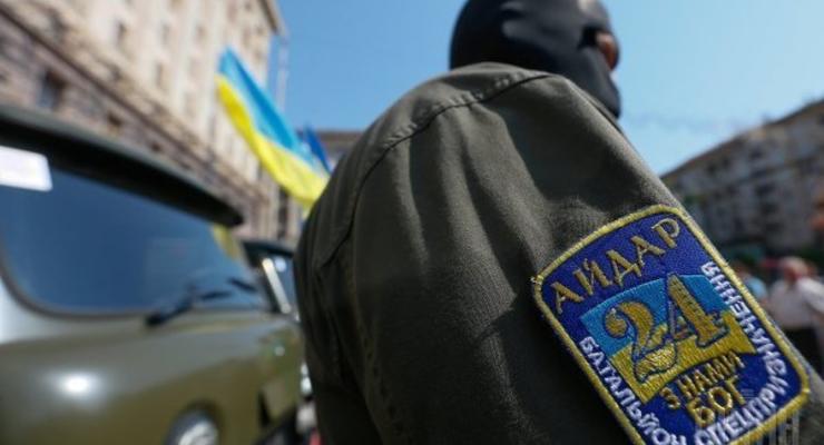 В Харьковской области бойцов "Айдара" задержали за контрабанду оружия