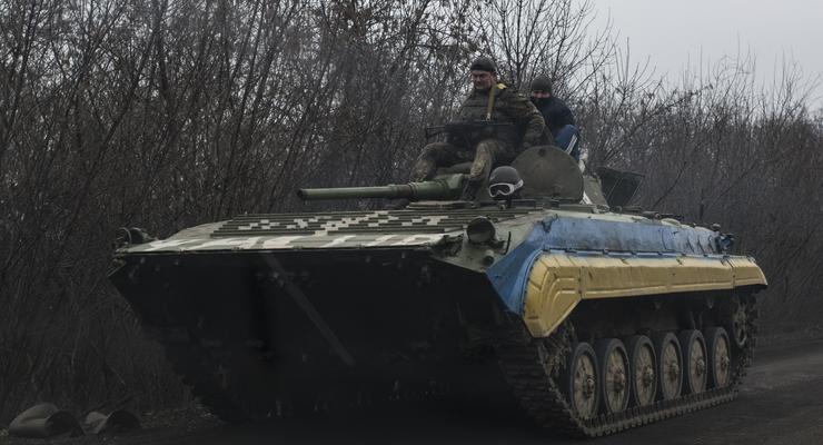 За сутки на Донбассе погиб украинский военный