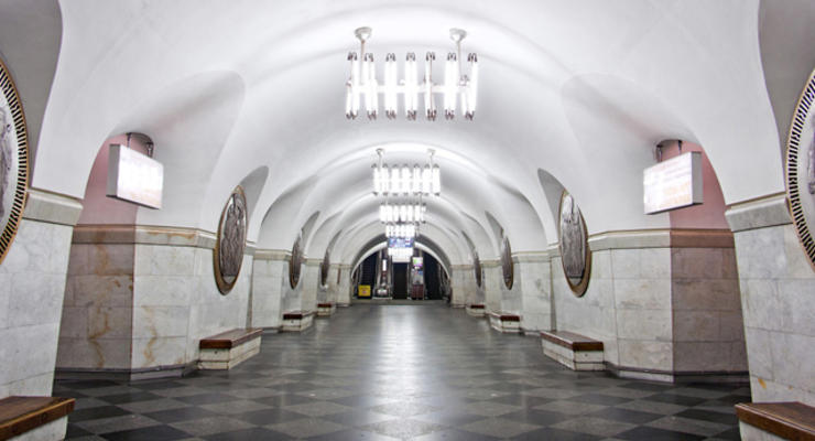 В Киеве не работала красная ветка метро