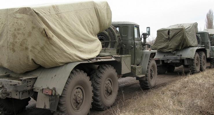 Украинская армия начала отвод Ураганов - штаб АТО
