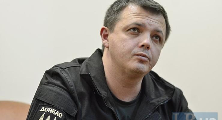Семенченко отозвал свой законопроект об откупе от мобилизации