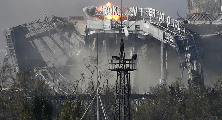 За прекращением огня предлагают наблюдать из Донецкого аэропорта
