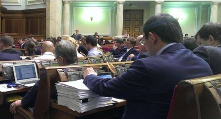 Рада отклонила законопроект об установлении экономически обоснованных тарифов