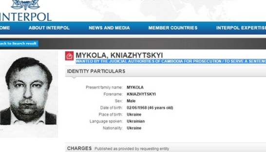 Интерпол разыскивает за изнасилование депутата Княжицкого