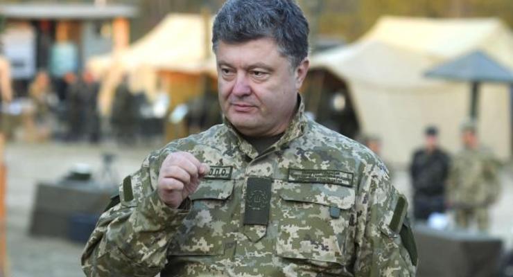 Порошенко: Украинская армия входит в пятерку сильнейших на континенте