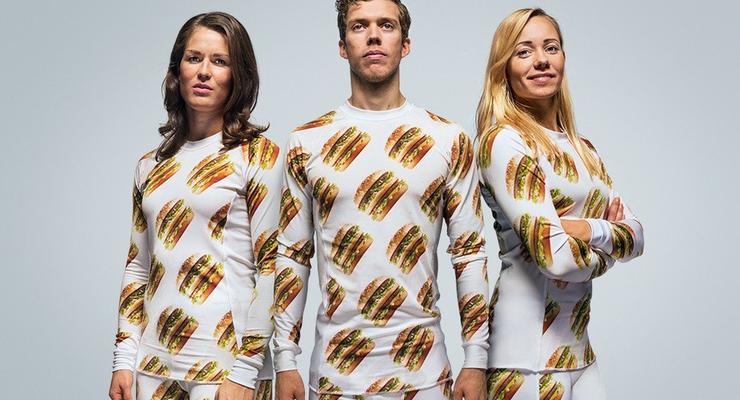 Шведский McDonalds запустил линию одежды, украшенную Биг Маками