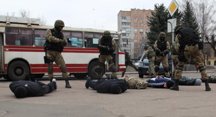 Лысенко: В Житомире правоохранители провели антитеррористические учения