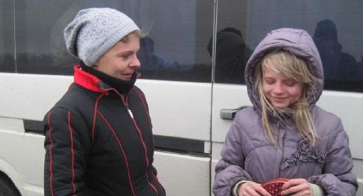 Украинская милиция вернула детей на оккупированные территории
