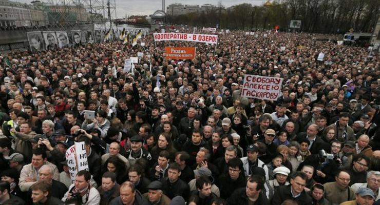 Российская оппозиция проведет 19 апреля митинг в Москве