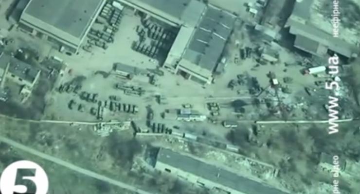 Беспилотнику сил АТО удалось снять оккупированный Донецк