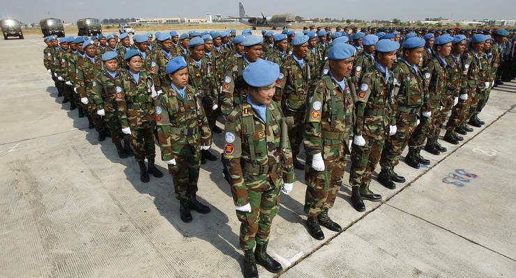 Решение о вводе миротворческих войск принимает только СБ ООН