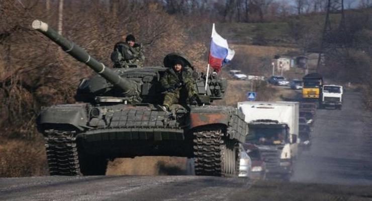 Боец батальона "ОУН": Возле Песков подбит российский танк