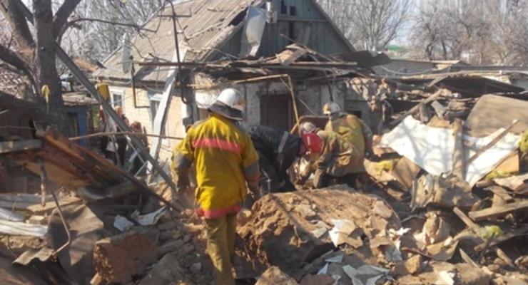 Госслужба по ЧС: В Мелитополе взорвался жилой дом, пострадали два человека