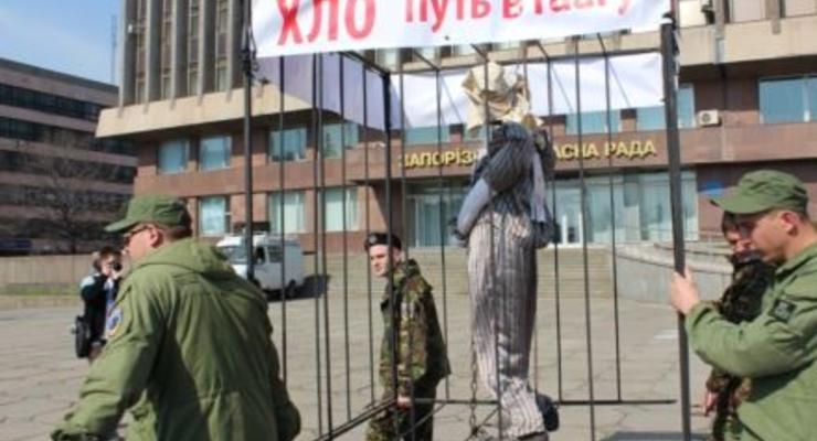В Запорожье отметили годовщину провала "русской весны" в городе