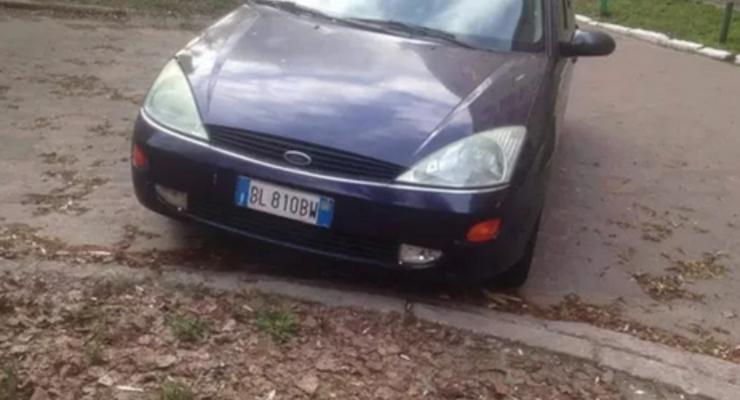 В Киеве обнаружили автомобиль, предположительно принадлежащий убийцам Бузины