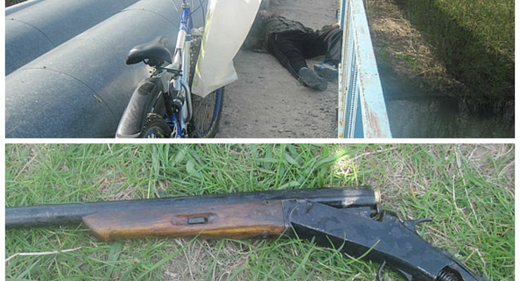 На Закарпатье экс-милиционер застрелился на мосту