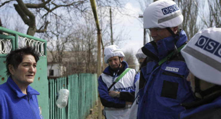 Наблюдатели ОБСЕ покинули Широкино в связи с возобновившимися перестрелками
