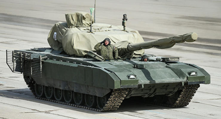 В России впервые опубликовали фото нового танка Армата