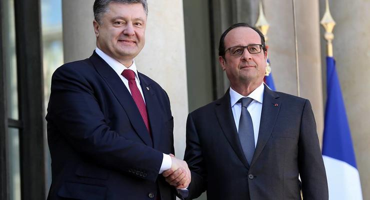 Украина не просила у Франции летальное оружие - Порошенко