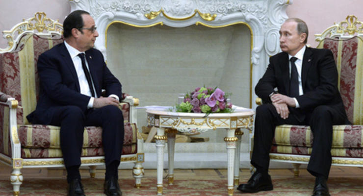 Reuters: Путин и Олланд близки к аннулированию соглашения по "Мистралям"